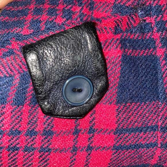 Komatsu Store vintage Plaid skirt waist 12.5”, length 25”small/XS pink blue midi - Picture 5 of 5